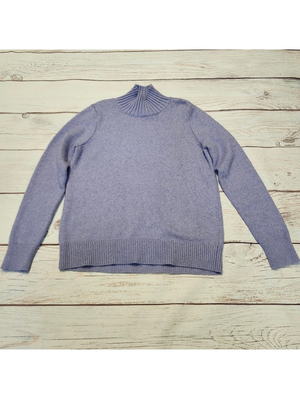 LOFT Lavender Turtleneck Sweater Size Small